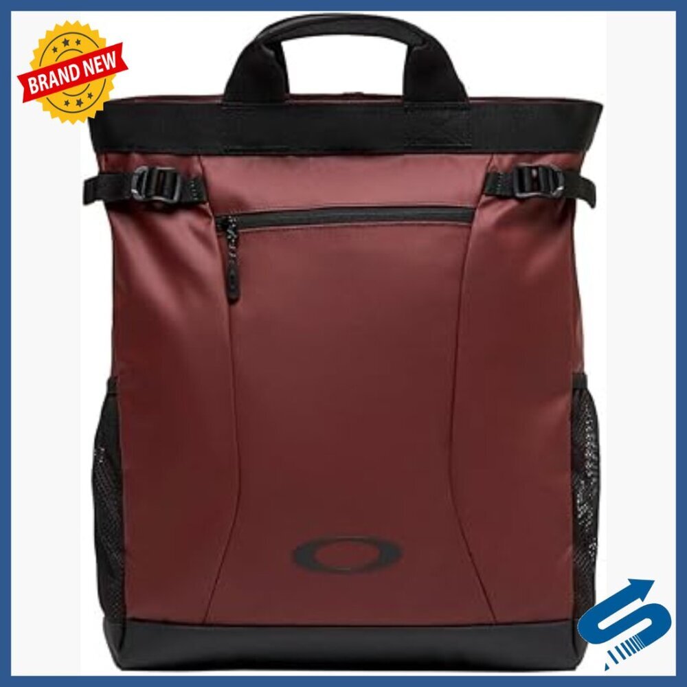 Recycled Polyester Tote Bag with Laptop Sleeve and Backpack Straps
